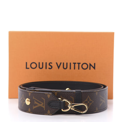Louis Vuitton Monogram Bandouliere Shoulder Strap Black 5 of 5
