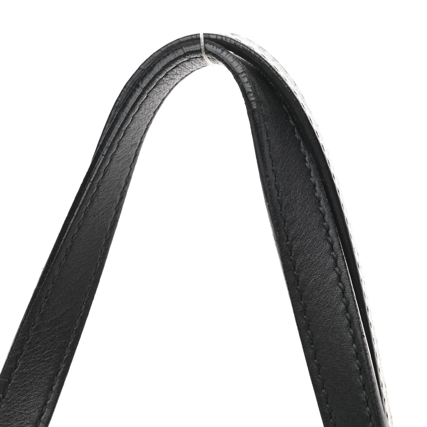 Gucci Guccissima Signature Medium Shoulder Tote Bag Black 9 of 11