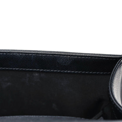 Chanel Caviar Quilted Medium Boy Flap Black 14 of 15