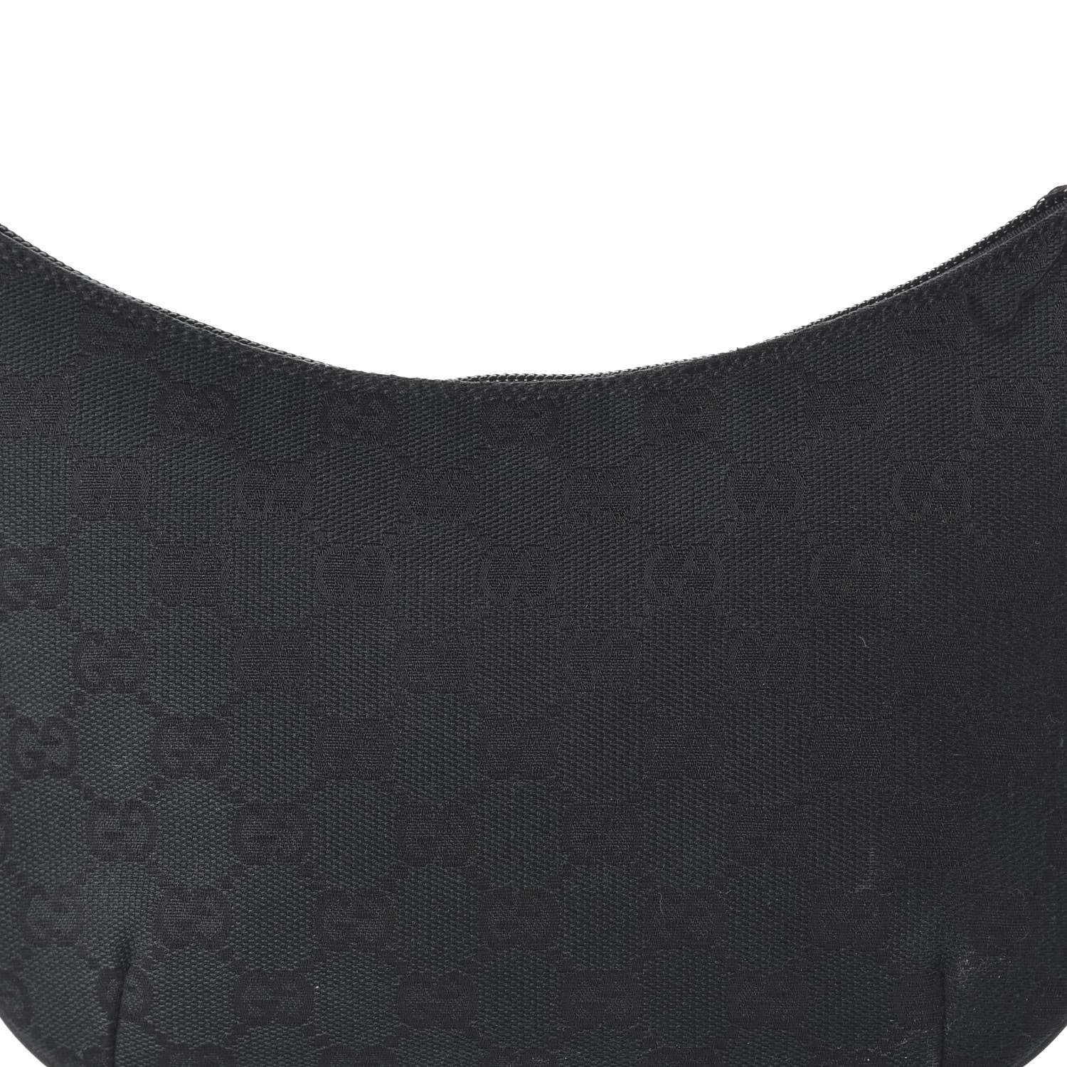 Gucci Denim Monogram Pochette Black 10 of 10