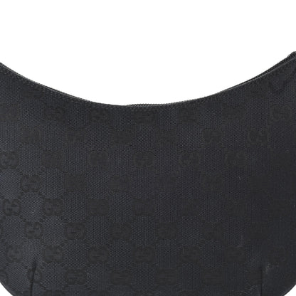 Gucci Denim Monogram Pochette Black 10 of 10