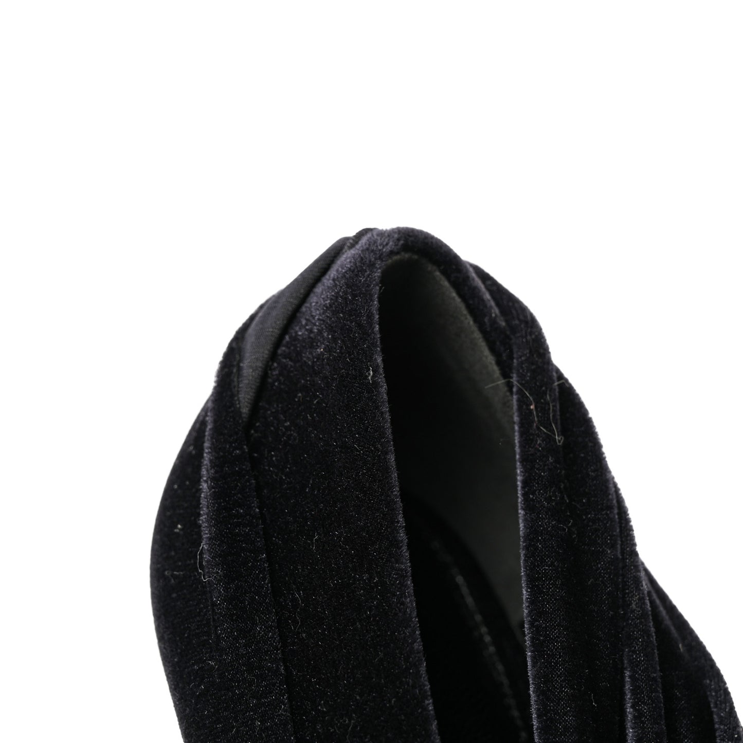 Technical Jersey Knife Pointed Pumps 38 Black