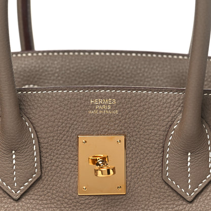 Hermes Togo Birkin 30 Etoupe 6 of 11