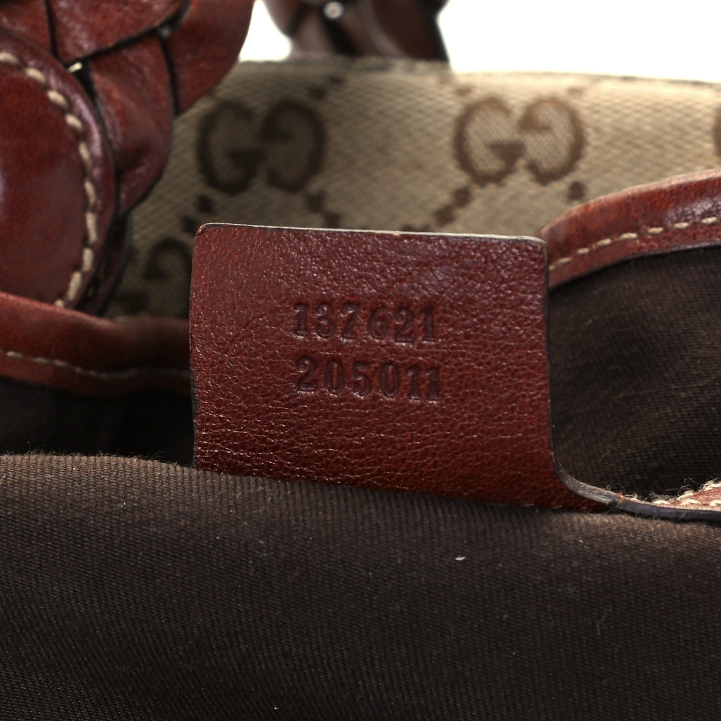 Monogram Medium Pelham Shoulder Bag Brown