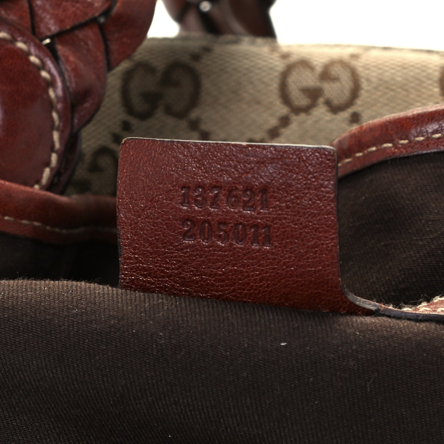 Gucci Monogram Medium Pelham Shoulder Bag Brown 7 of 12