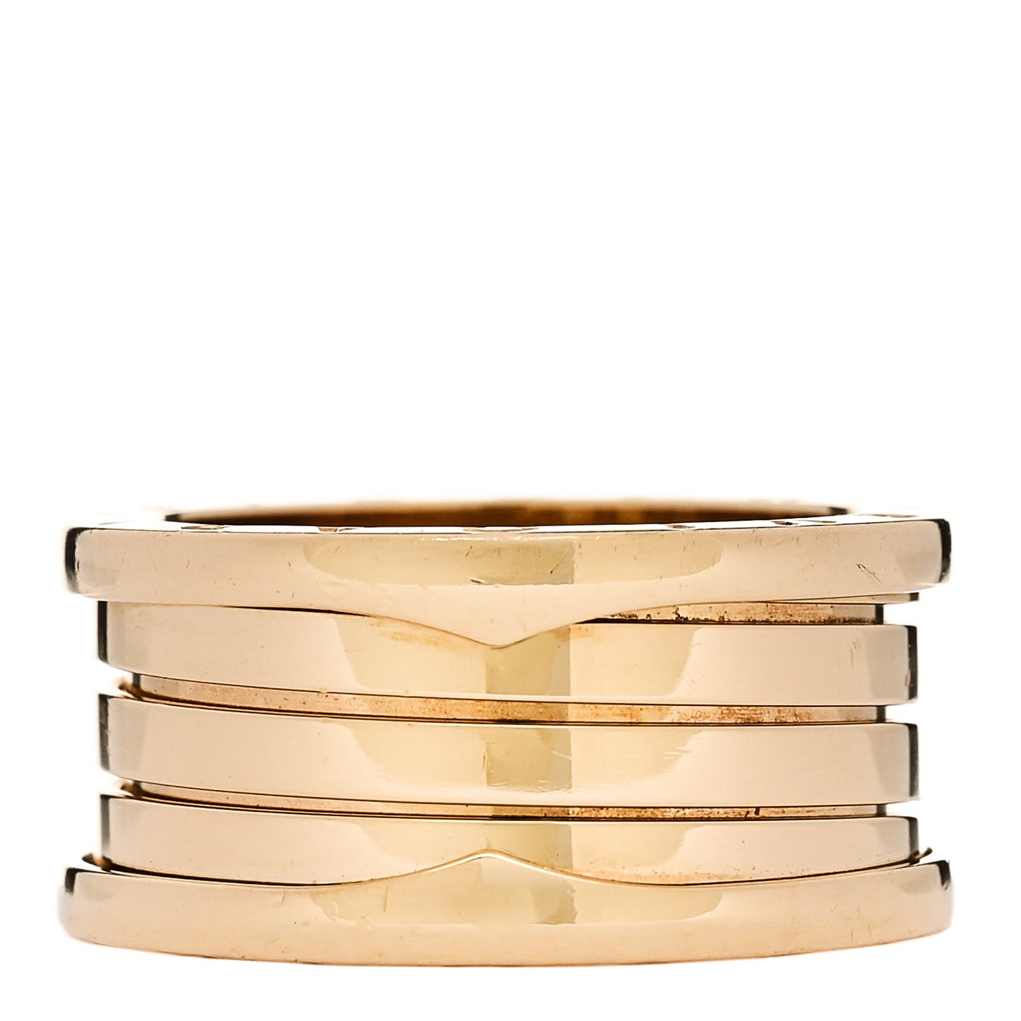 18K Yellow Gold B.Zero1 Three-Band Ring 57 8