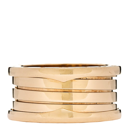 Bulgari 18K Yellow Gold B.Zero1 Three-Band Ring 57 8 3 of 6