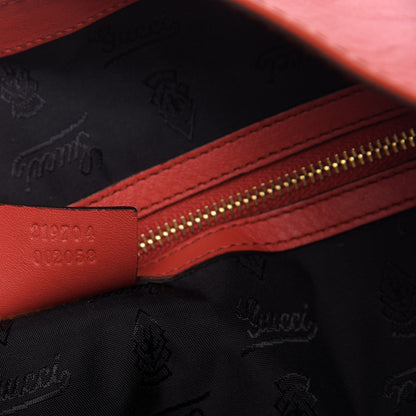 Gucci Calfskin Large New Jackie Hobo Red 9 of 9