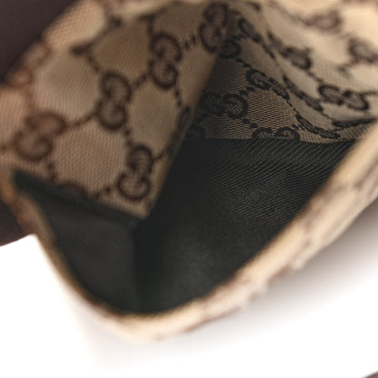 Gucci GG Monogram Double Pocket Belt Bag Dark Brown 6 of 15
