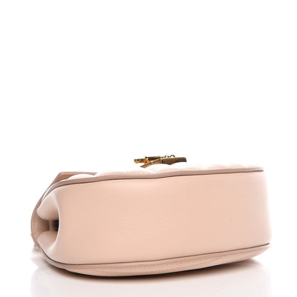 Chloe Calfskin Quilted Mini Drew Bijou Shoulder Bag Cement Pink 4 of 7