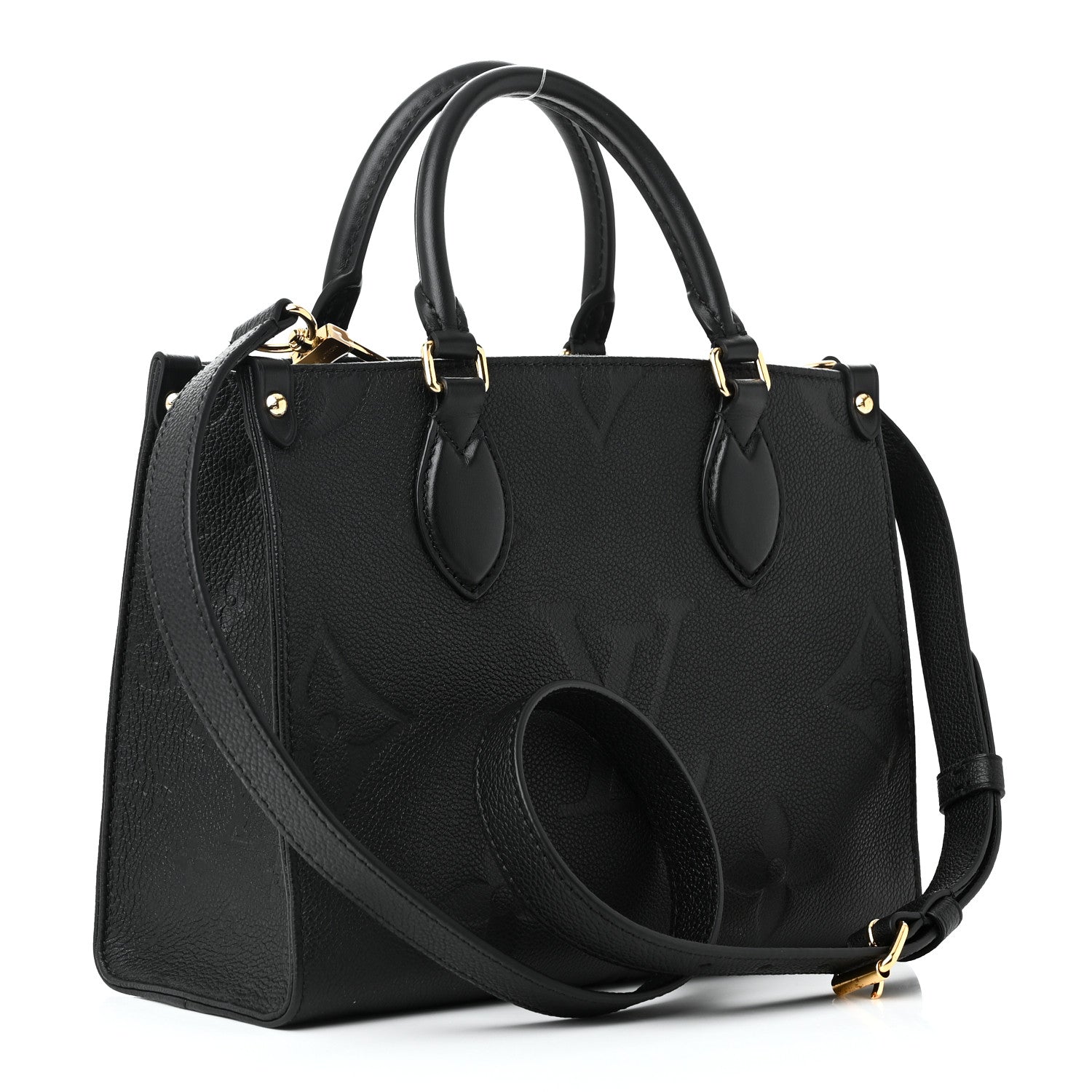 Louis Vuitton Empreinte Monogram Giant Onthego PM Black 3 of 9