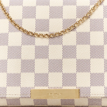 Louis Vuitton Damier Azur Favorite MM 8 of 10
