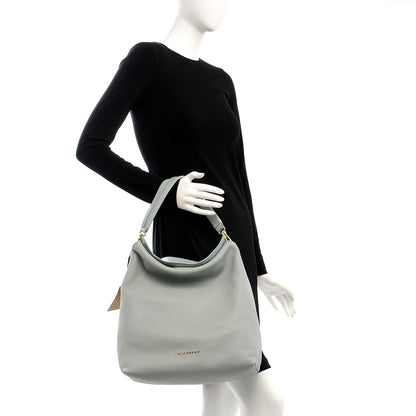 Burberry Grainy Calfskin Medium Cale Hobo Sky Blue 2 of 7