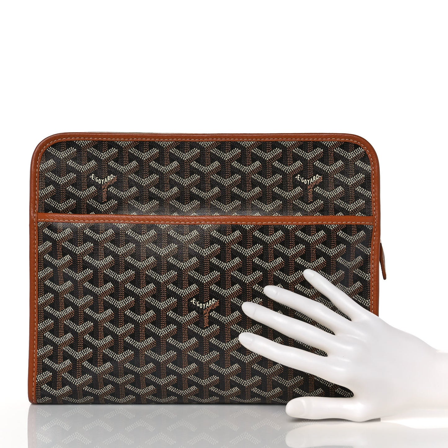 Goyardine Jouvence GM Toiletry Pouch Black Gold