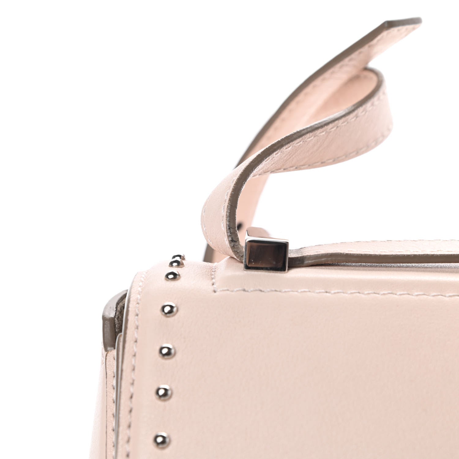 Givenchy Calfskin Studded Mini Pandora Box Crossbody Bag Nude Pink 14 of 14