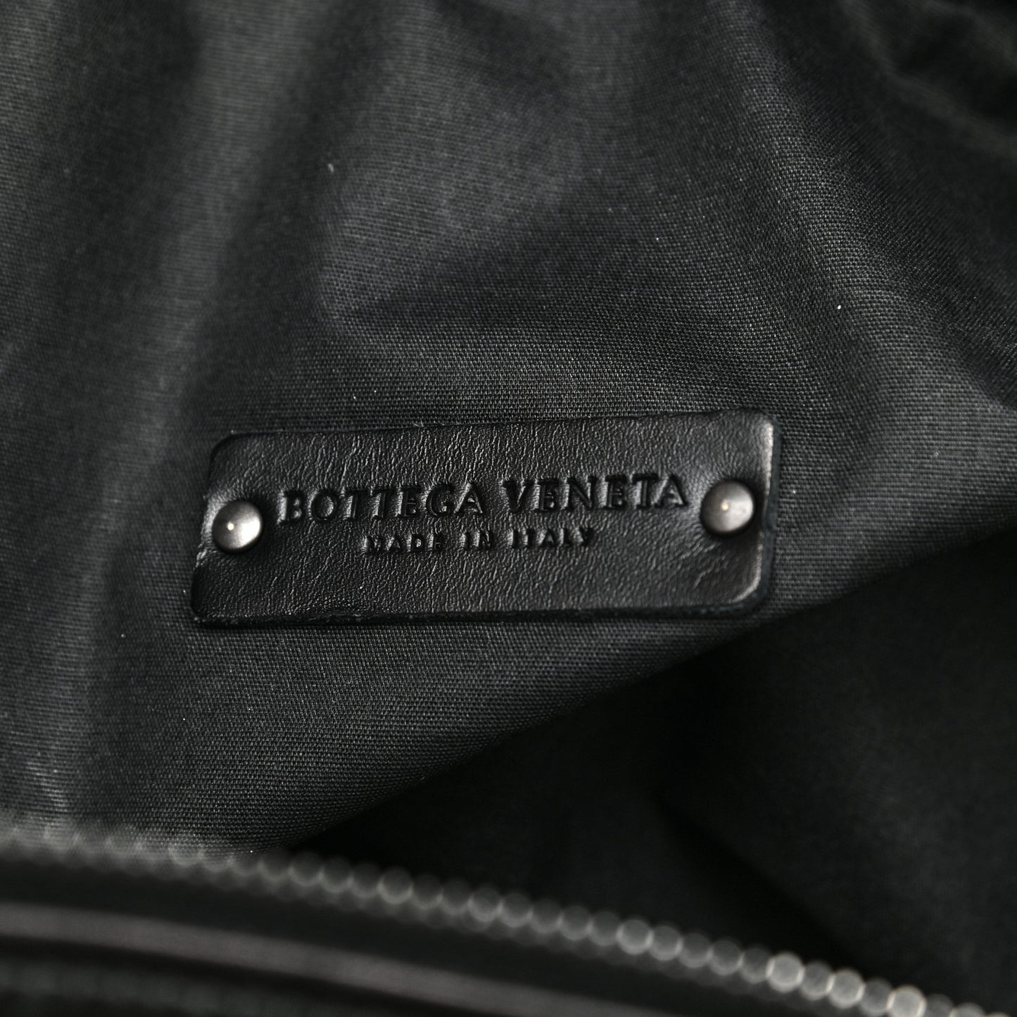 Nappa Intrecciato Briefcase Black