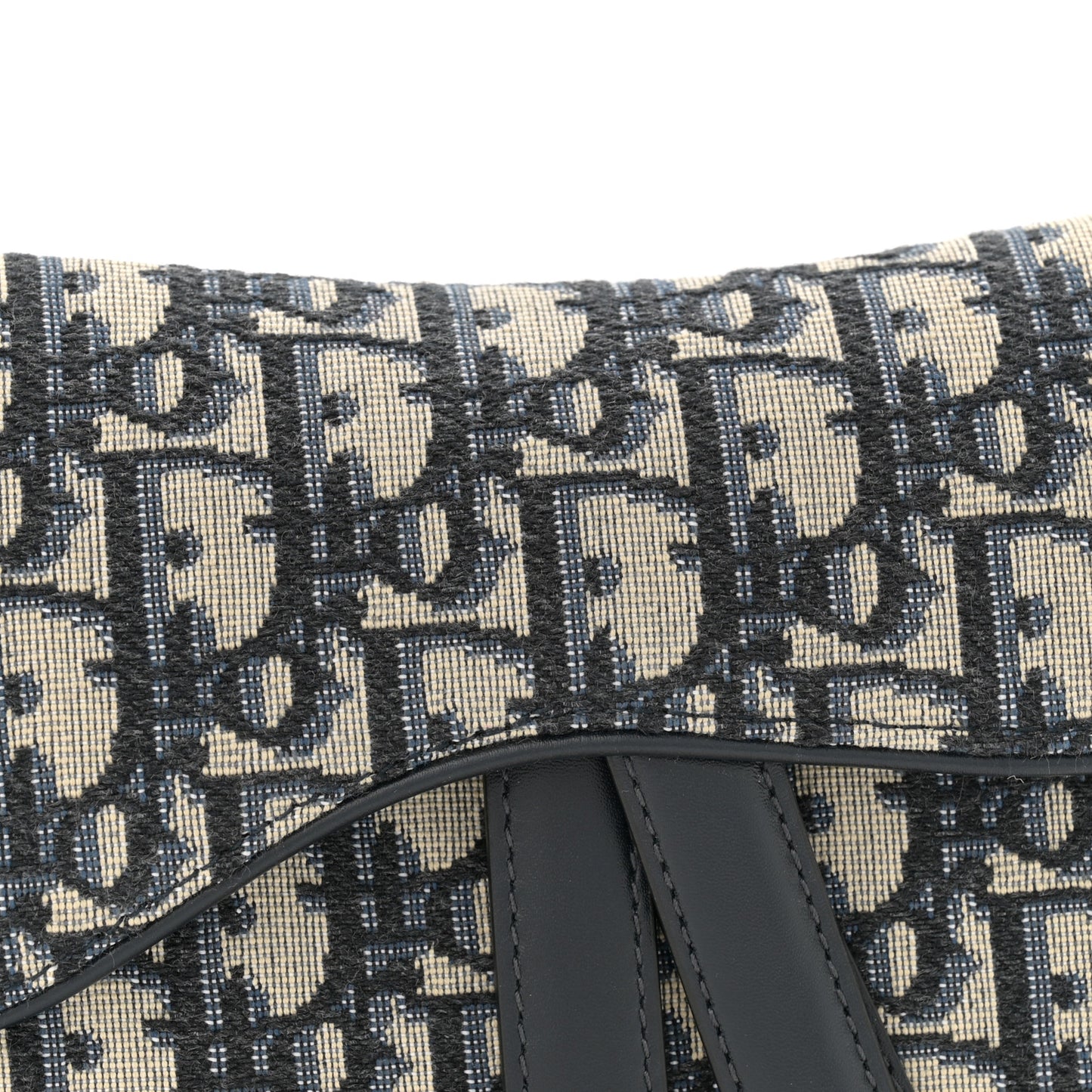 Oblique Mini Saddle Bag Blue