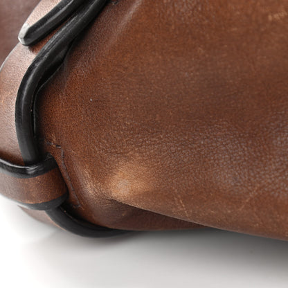 Prada Soft Calf Gathered Tote Nocciolo 12 of 12