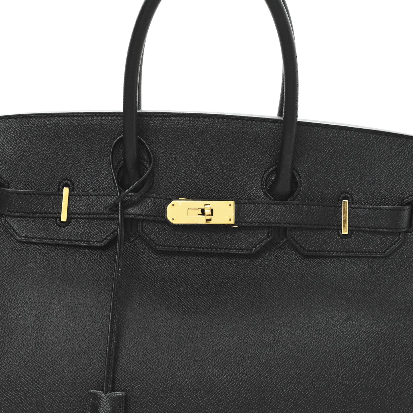 Epsom Birkin 35 Black