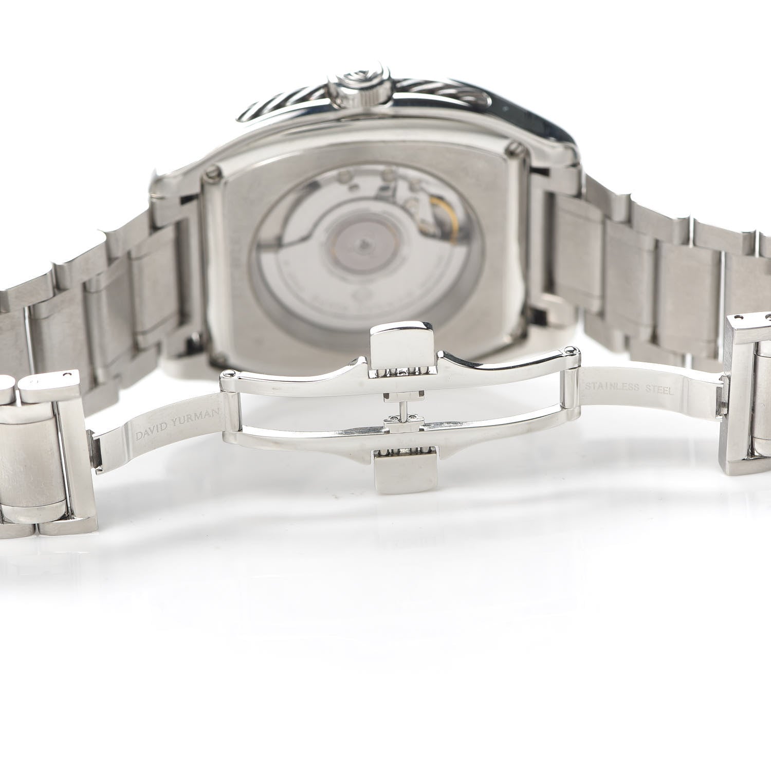 David Yurman Stainless Steel 41mm Thoroughbred GMT Automatic Watch 5 of 5