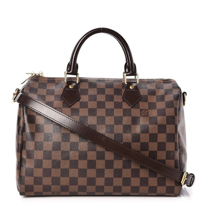 Louis Vuitton Damier Ebene Speedy Bandouliere 30 1 of 8