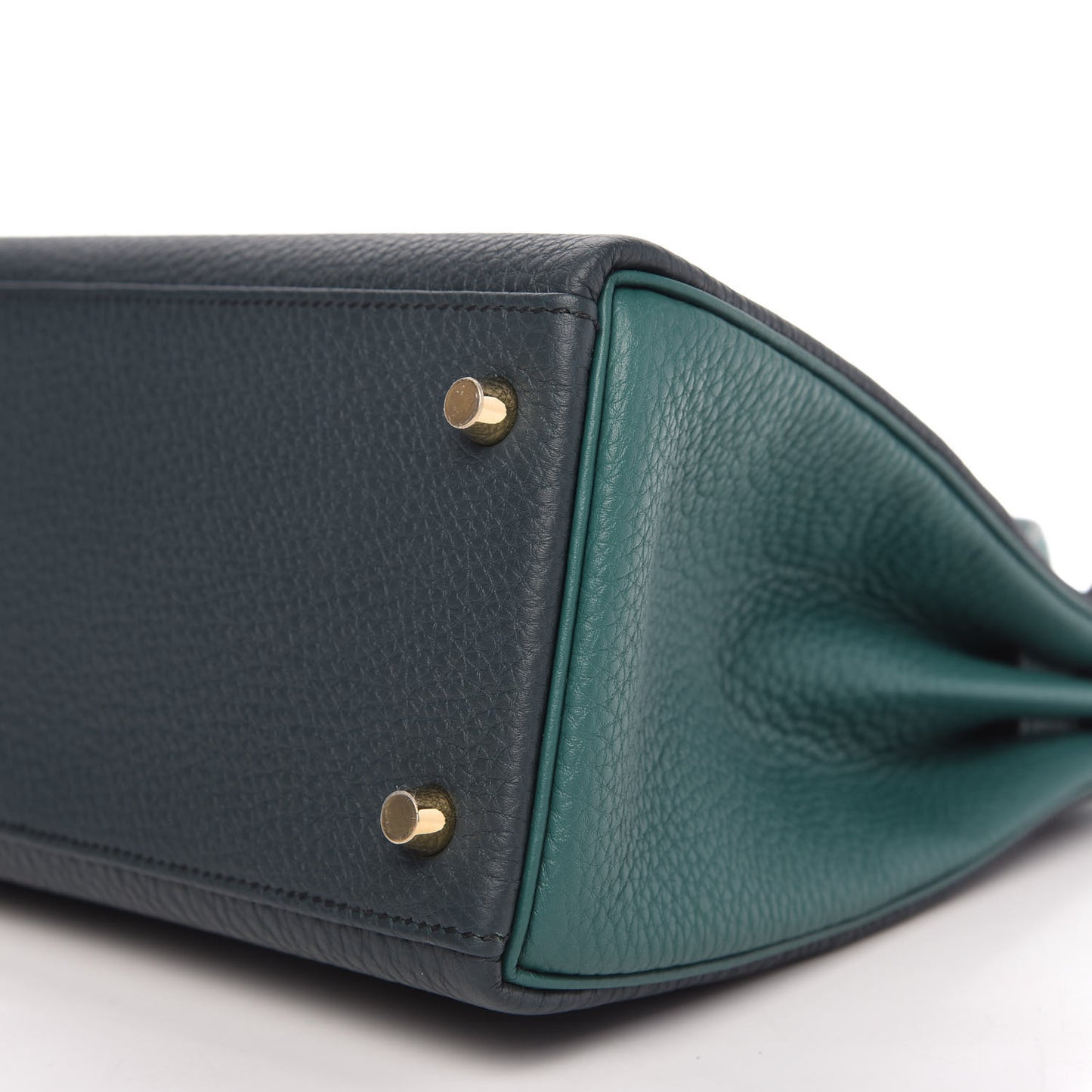 Togo Horseshoe Kelly Retourne 28 Vert Cypress Malachite