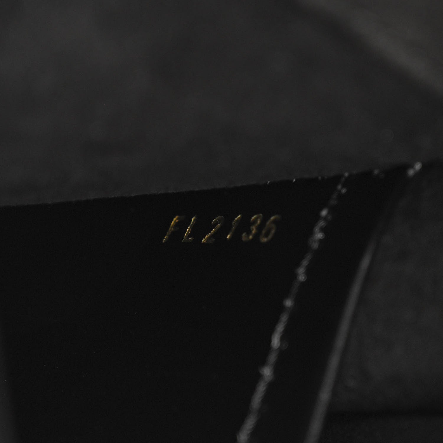 Louis Vuitton Calfskin Chain Louise GM Black 7 of 14