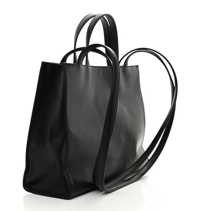 Telfar Vegan Leather Medium Shopping Bag Black 3 of 14