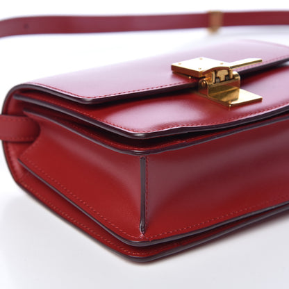 Celine Smooth Calfskin Small Classic Box Flap Bag Red 7 of 8
