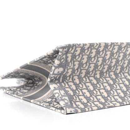 Christian Dior Oblique Medium Book Tote Grey 9 of 11
