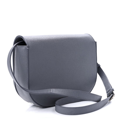 Balenciaga Grained Calfskin Logo S Ville Day Bag Gris Perle Fonce White 3 of 14