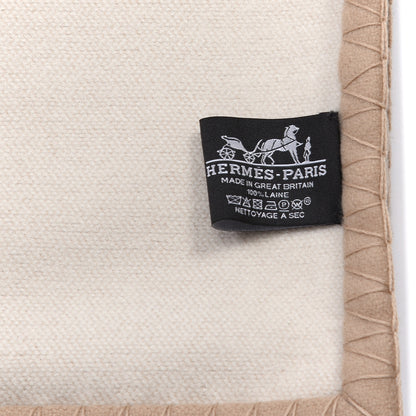 Hermes Wool Circuit 24 Blanket Sable 3 of 5