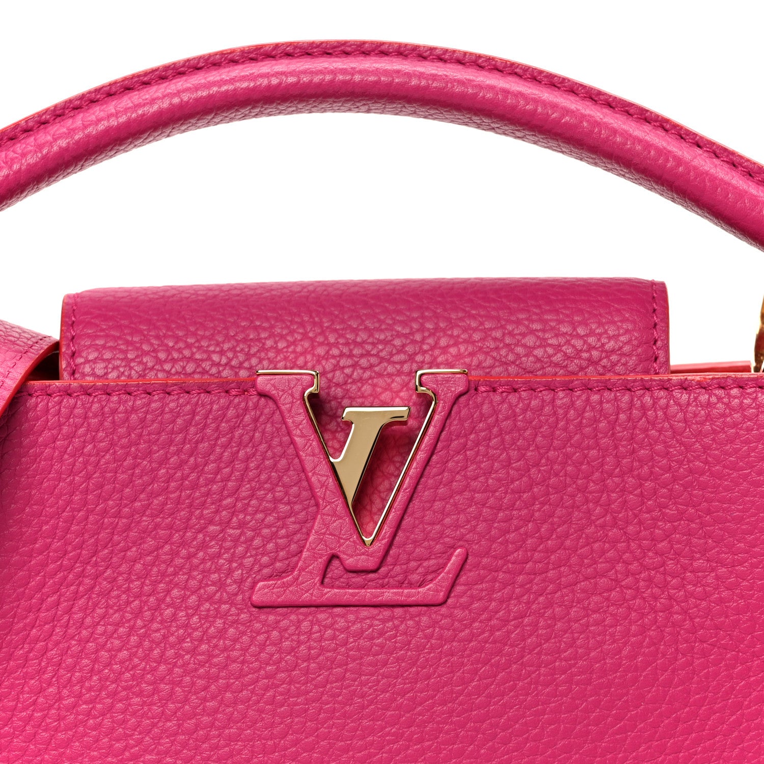 Louis Vuitton Taurillon Capucines BB Hibiscus Flamingo 1835743