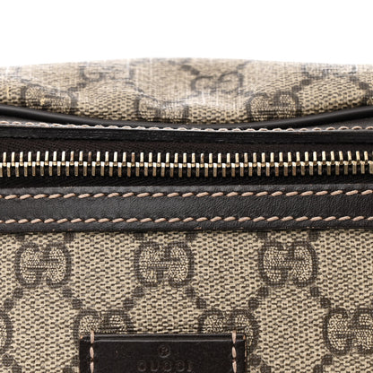 Gucci GG Supreme Monogram Belt Bag Dark Brown 8 of 14