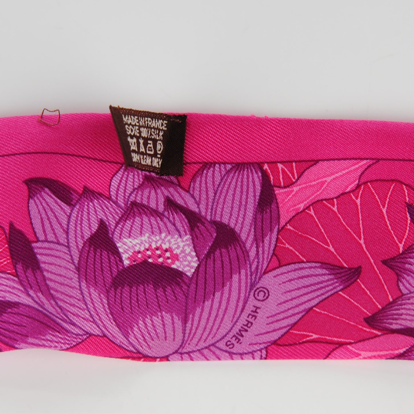 Silk Fleurs de Lotus Twilly Rose Indien Fuchsia Violet