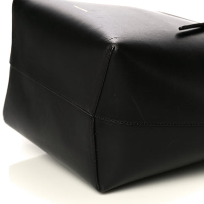 Mansur Gavriel Vegetable Tanned Calfskin Bucket Bag Black Ballerina 9 of 25