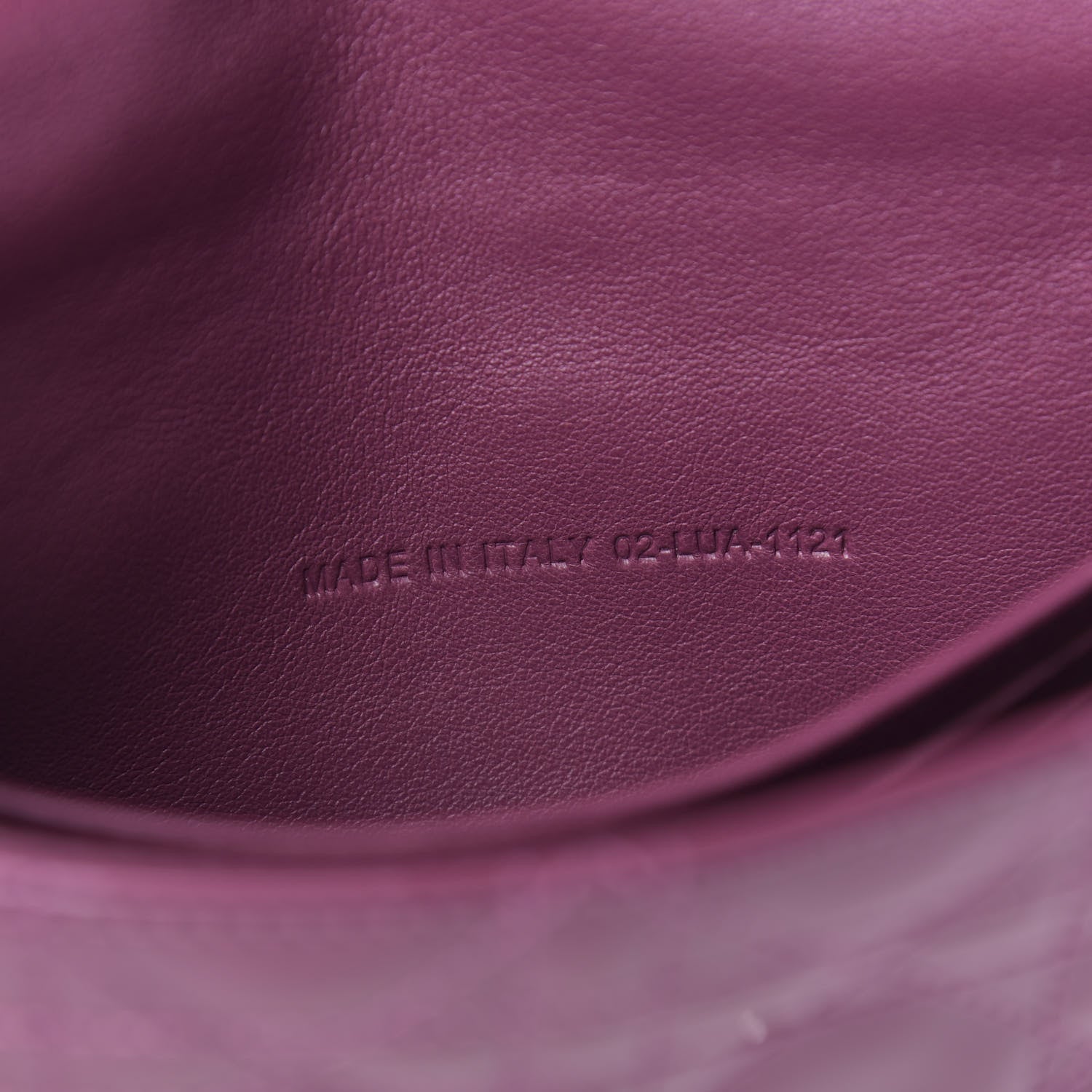 Christian Dior Patent Cannage New Lock Pouch Purple 7 of 10