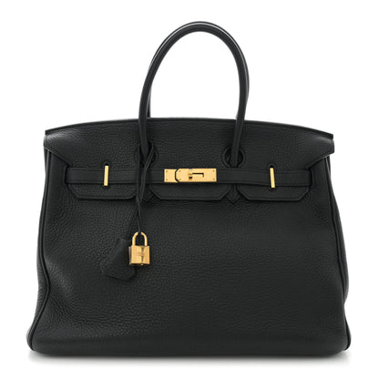 Hermes Togo Birkin 35 Black 1 of 11