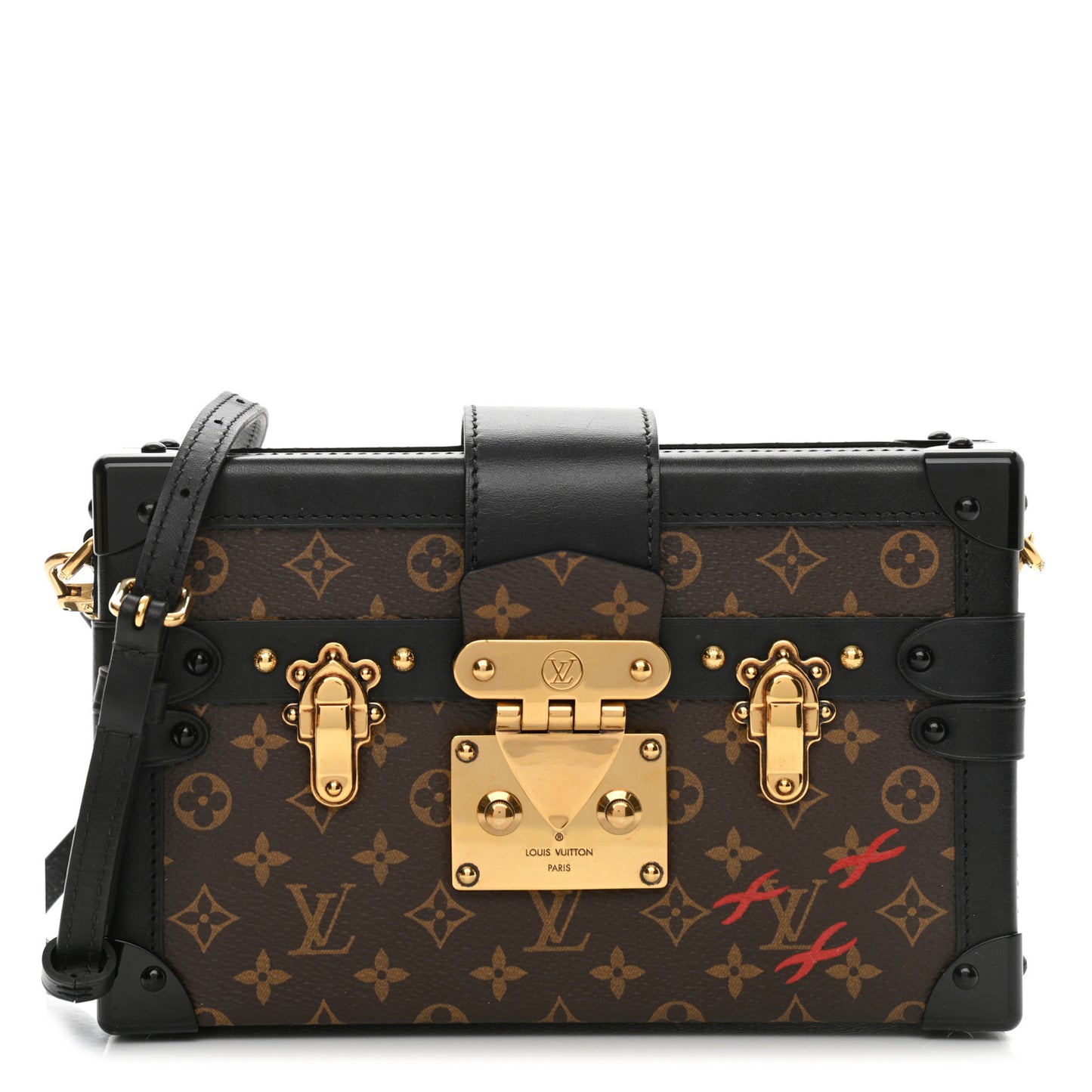 Monogram Petite Malle Black