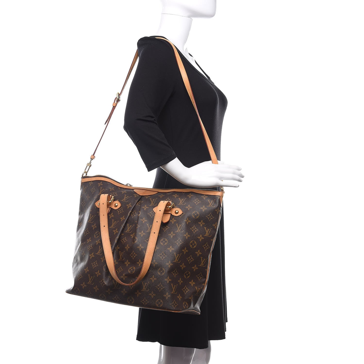 Louis Vuitton Monogram Palermo GM 2 of 10