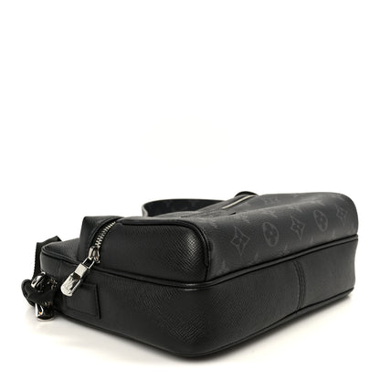 Louis Vuitton Taiga Monogram Eclipse Outdoor Messenger Black Black 4 of 10
