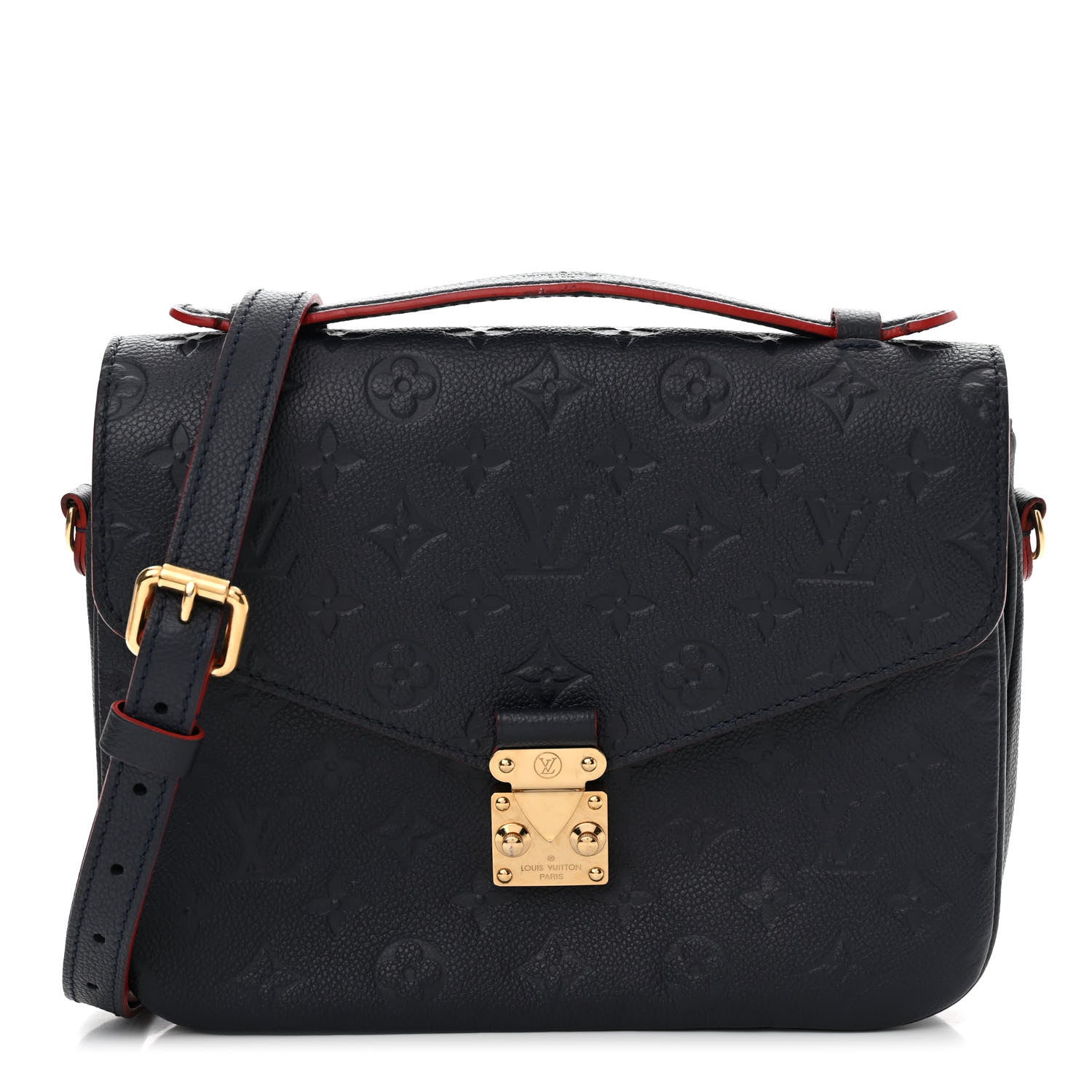 Louis Vuitton Empreinte Pochette Metis Marine Rouge 1 of 10