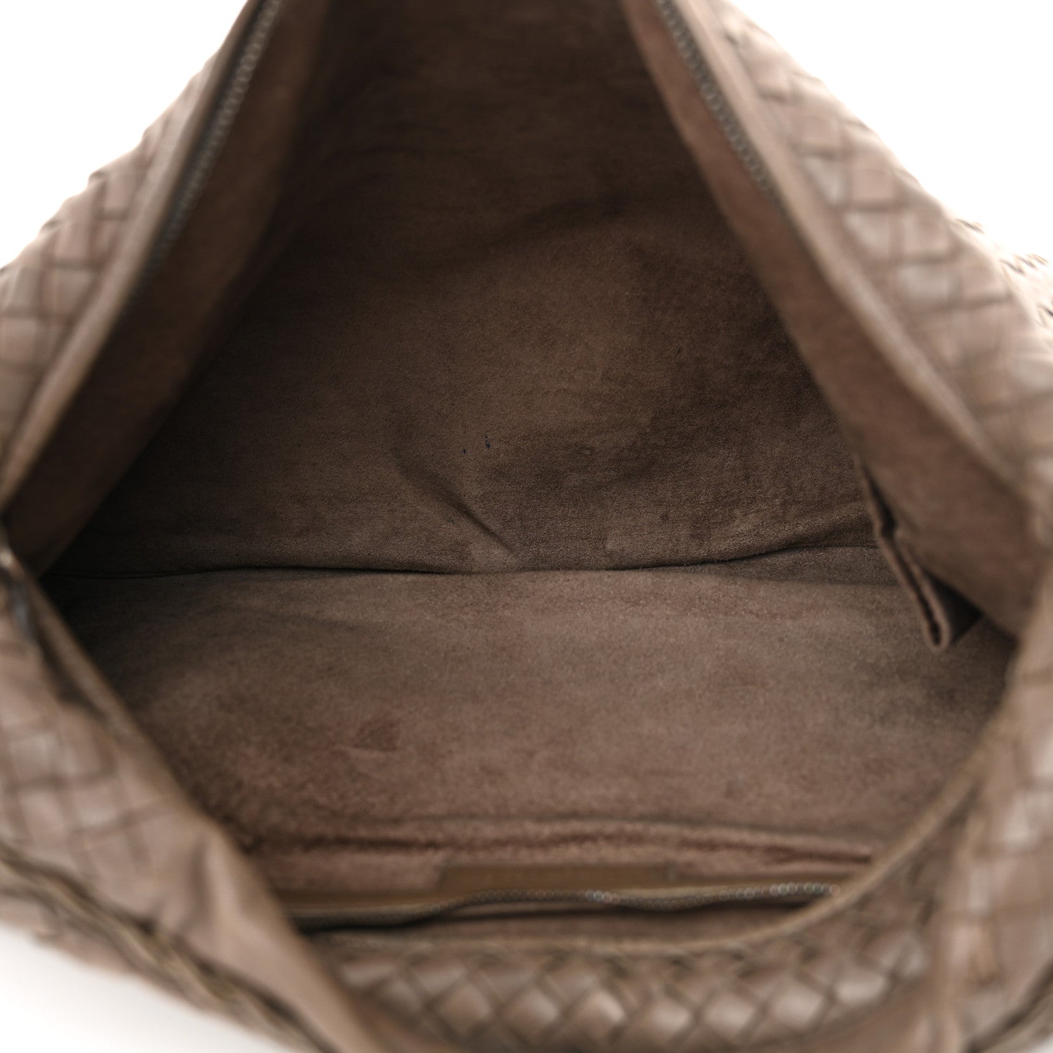 Bottega Veneta Nappa Intrecciato Large Veneta Hobo Fume 6 of 13