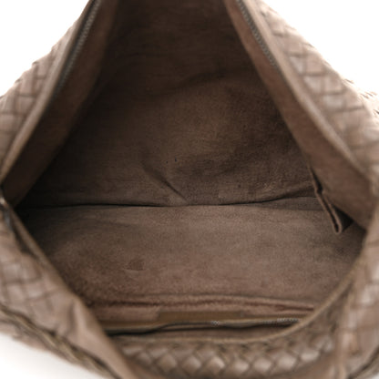 Bottega Veneta Nappa Intrecciato Large Veneta Hobo Fume 6 of 13
