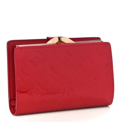 Louis Vuitton Vernis French Purse Wallet Pomme d'Amour 3 of 11