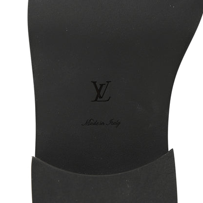 Louis Vuitton Calfskin Oversized Chain Academy Loafers 38 Black 7 of 7