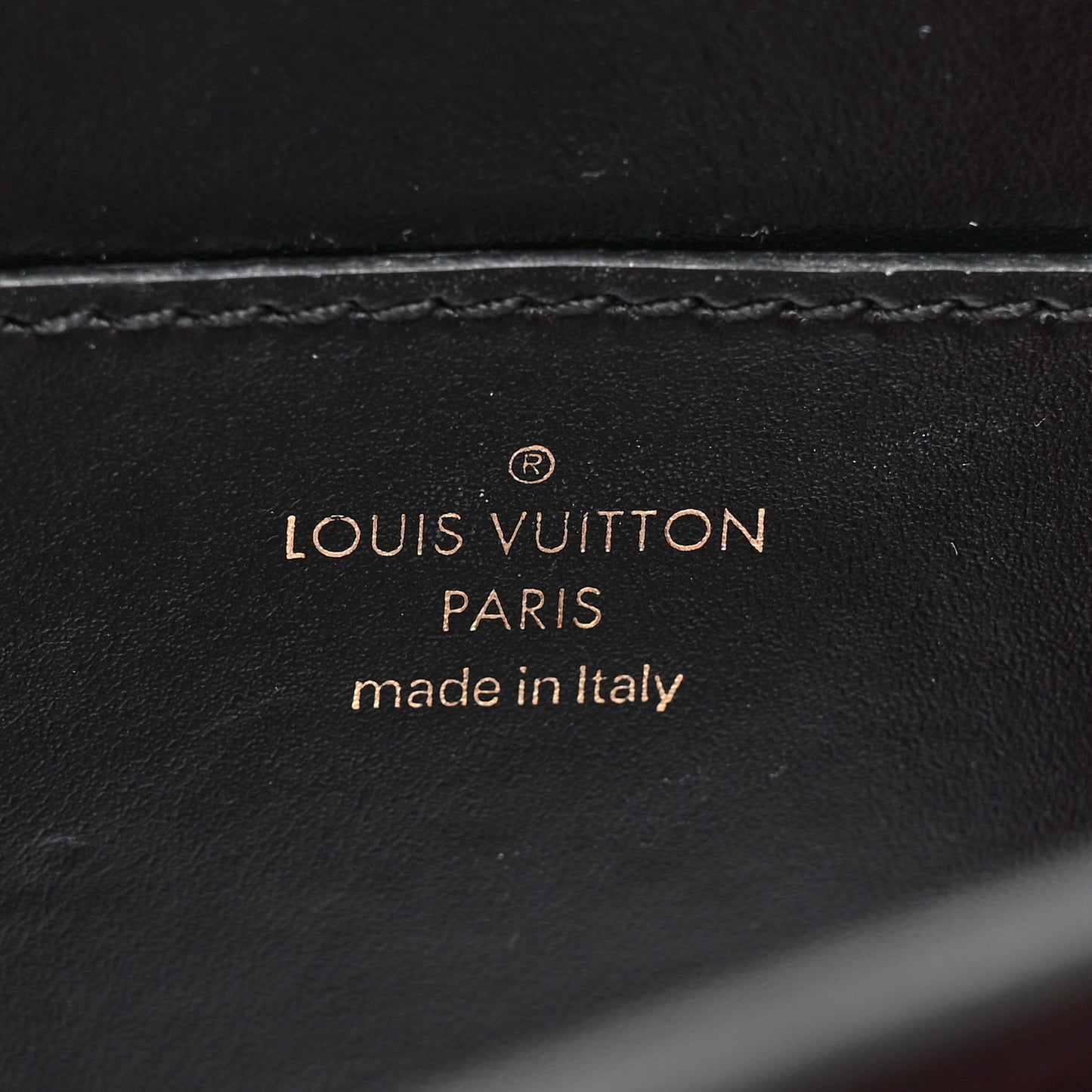Smooth Calfskin LV Pont 9 Black