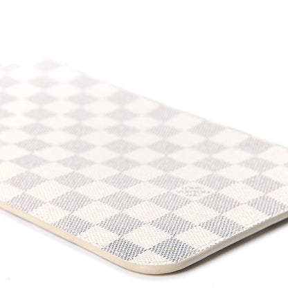 Louis Vuitton Damier Azur Neverfull MM GM Pochette Rose Ballerine 8 of 8