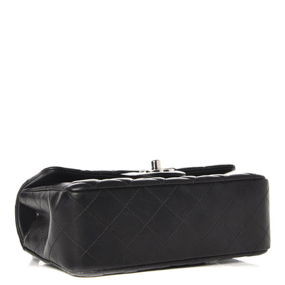 Chanel Lambskin Quilted Mini Rectangular Flap Black 4 of 8