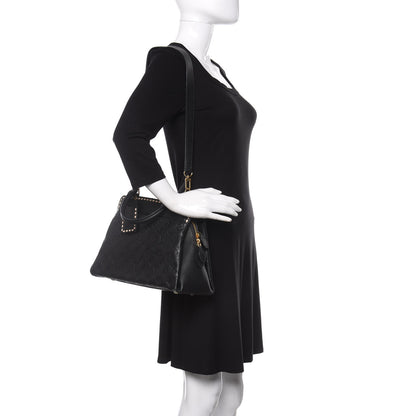 Louis Vuitton Empreinte Vosges MM Black 2 of 12